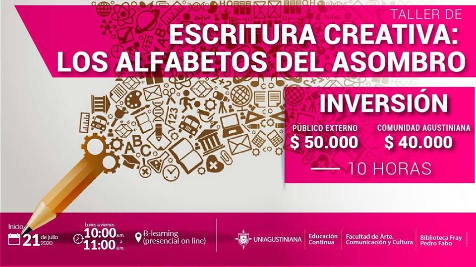 Taller de Escritura Creativa -  Los alfabetos del asombro 