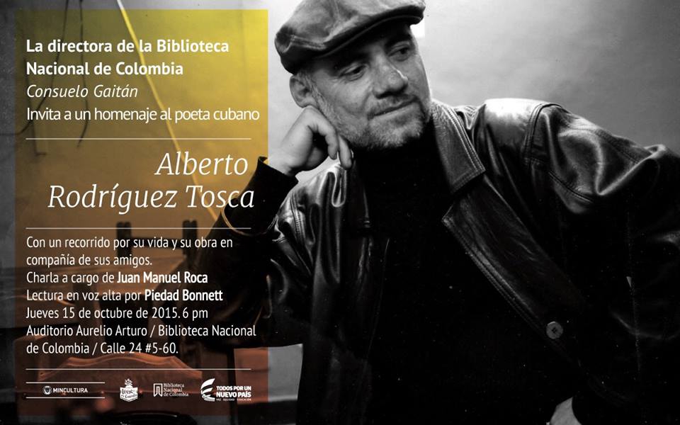 Homenaje al poeta cubano Alberto Rodríguez Tosca 