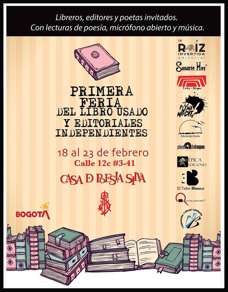 PRIMERA FERIA DEL LIBRO USADO Y EDITORIALES INDEPENDIENTES EN BOGOTÁ